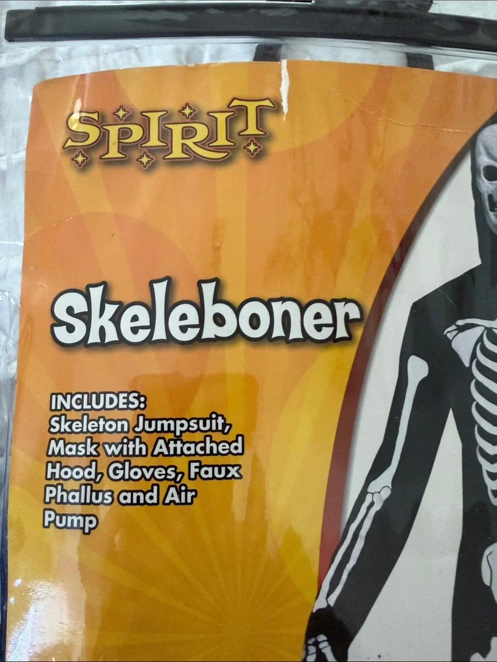 Spirit Skeleboner Costume - Black & White - Picture 3 of 4